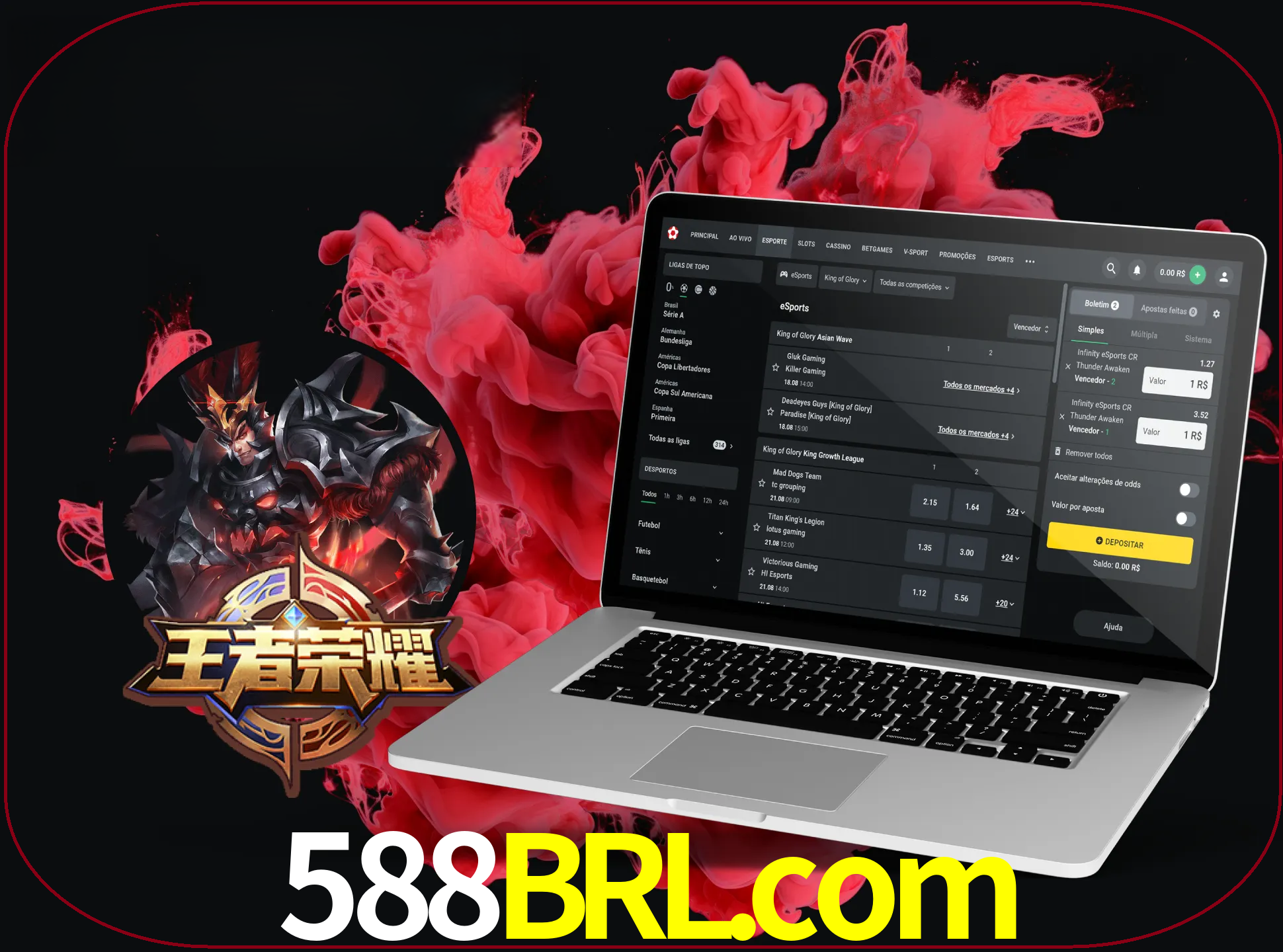 Um jogo global que conquistou os corações dos utilizadores de todo o mundo e que foi desenvolvido na China está disponível no 588brl.