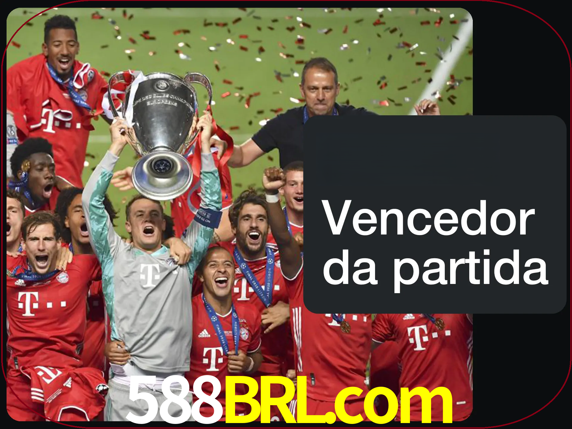 Aposte no vencedor e ganhe uma grande quantia de dinheiro.